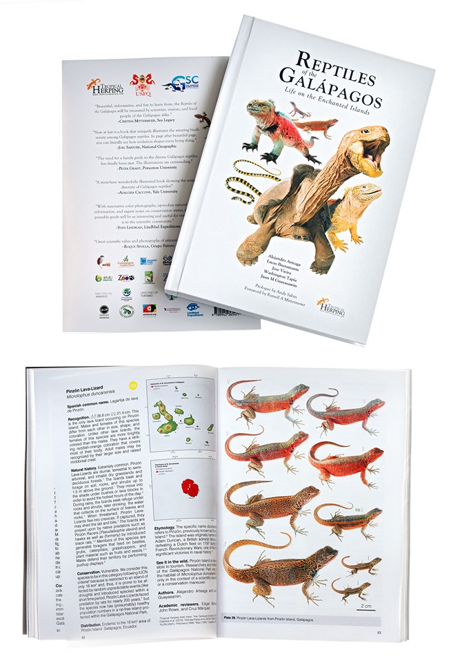 LANZAMIENTO DEL LIBRO DE REPTILES DE LAS ISLAS GALÁPAGOS