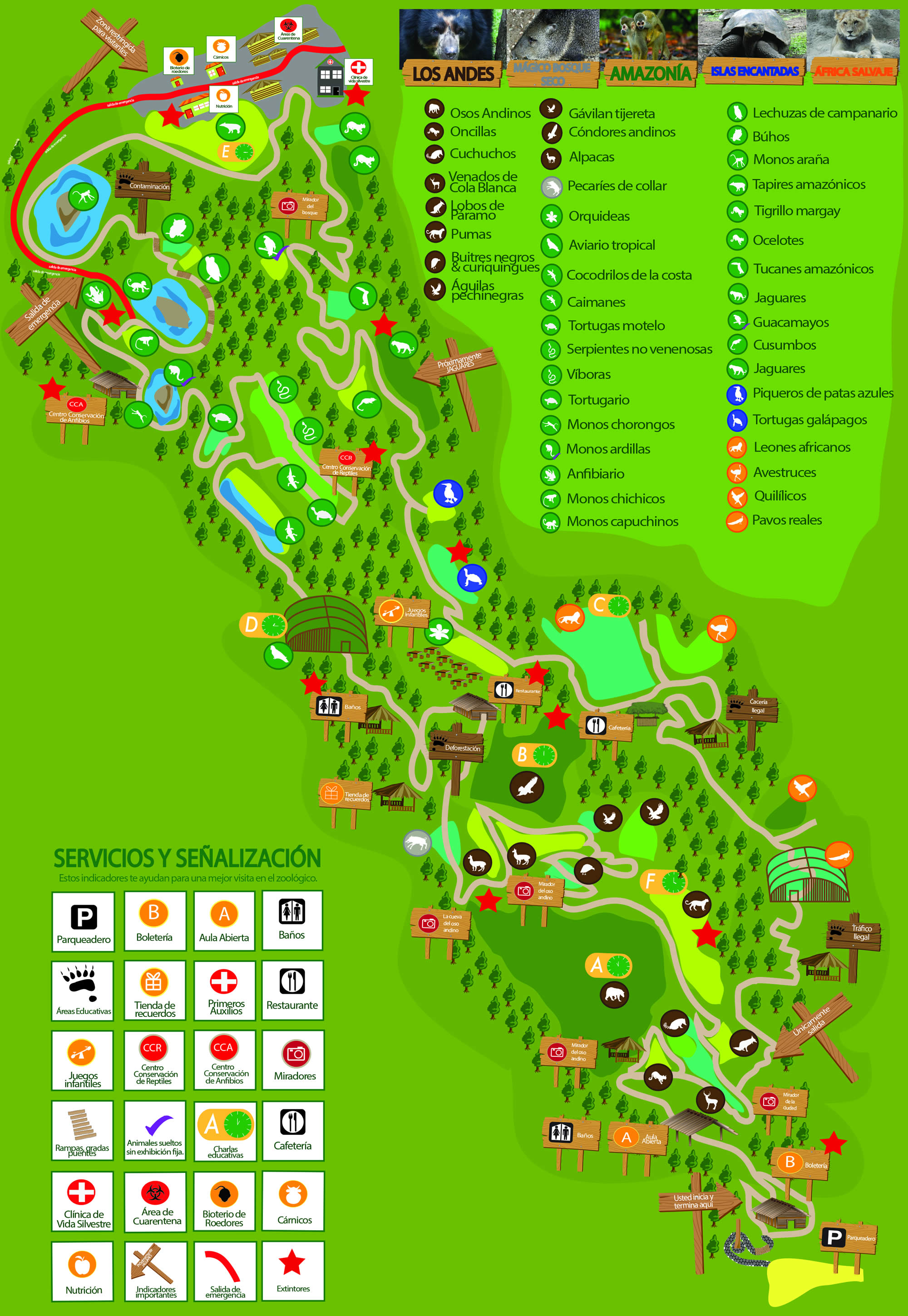 Mapa Bioregiones